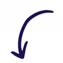 Pfeil dunkelblau